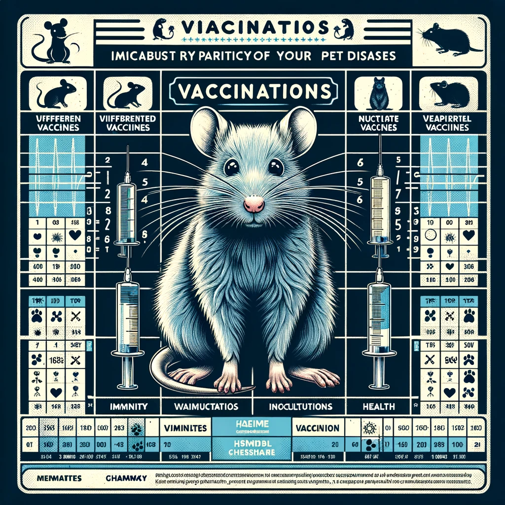 График вакцинации для домашних грызунов
