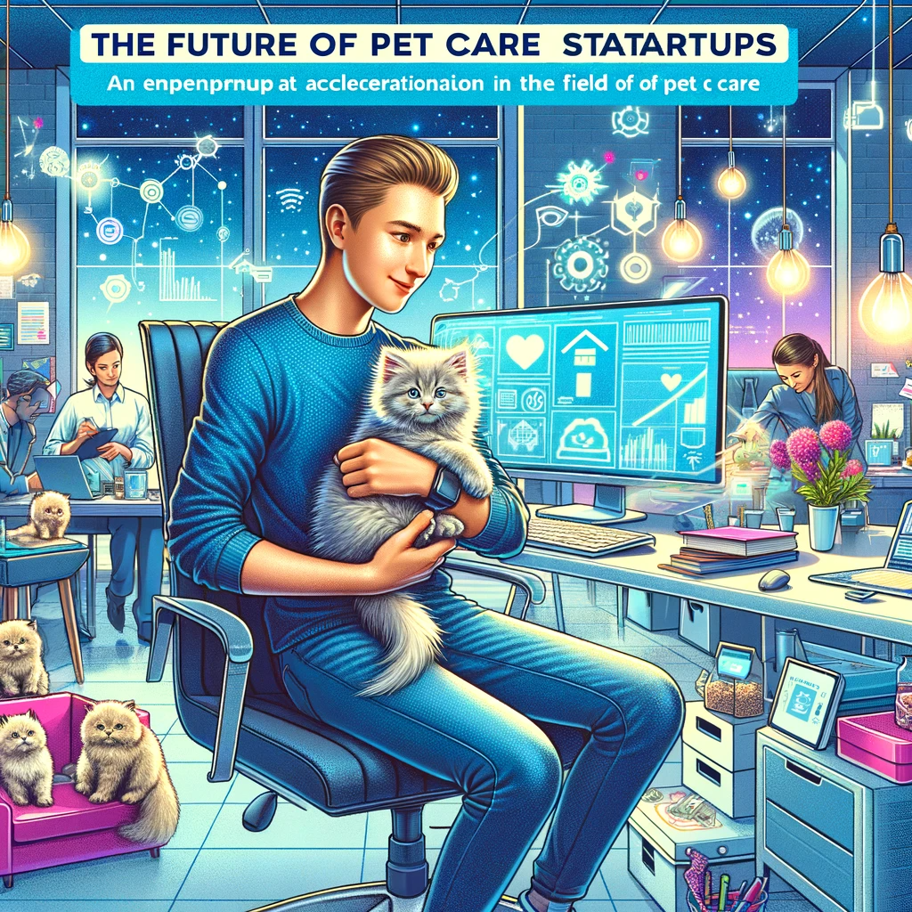 Иллюстрация будущего акселерации стартапов в сфере ухода за домашними животными