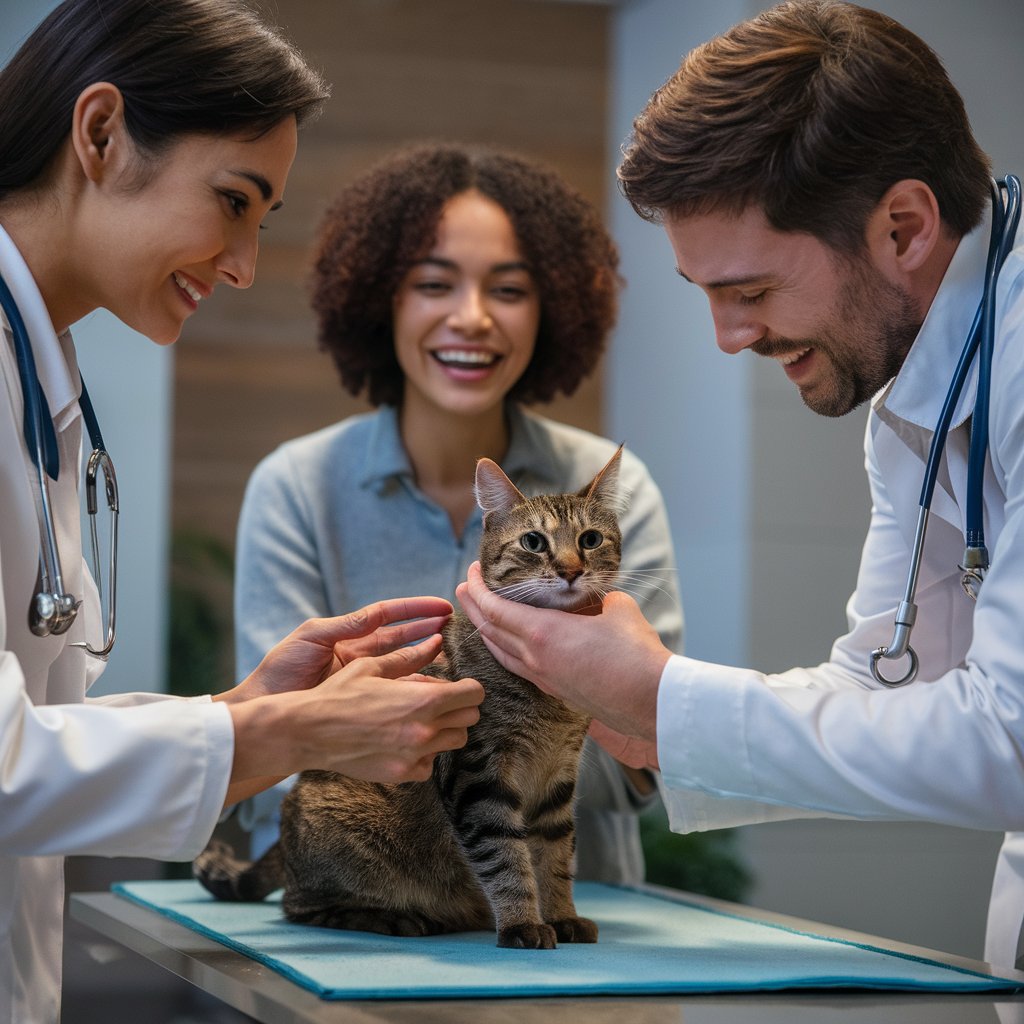Посещение ветеринара - забота о здоровье кошки